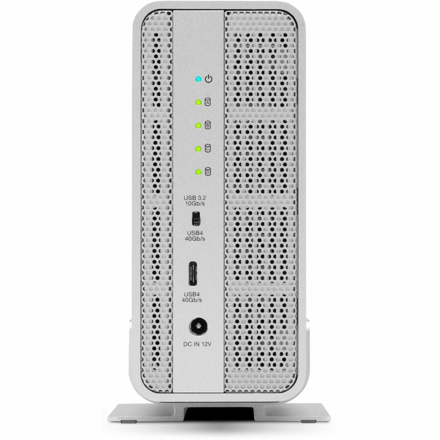 Rear Image for OWC Express 4M2 USB4 (40Gb/s) Four-Slot NVMe M.2 Enclosure With SoftRAID