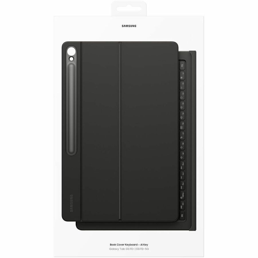 Alternate-Image8 Image for Samsung Keyboard/Cover Case (Book Fold) Samsung Galaxy Tab S10 FE+ Tablet - Black