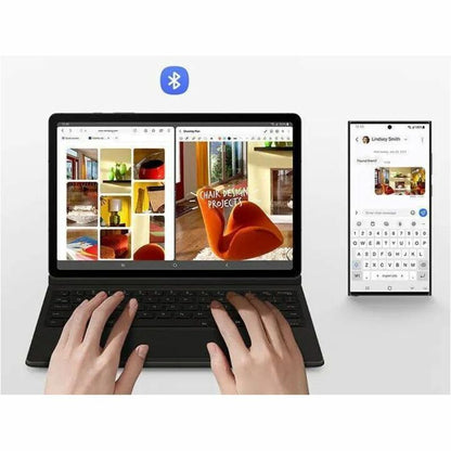 Alternate-Image10 Image for Samsung Keyboard/Cover Case (Book Fold) Samsung Galaxy Tab S10 FE+ Tablet - Black