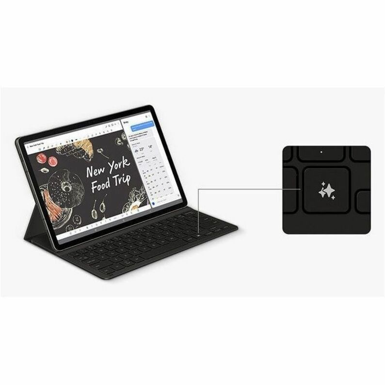 Alternate-Image10 Image for Samsung Book Cover Carrying Case (Book Fold) Samsung Galaxy Tab S10 FE+ Tablet - Black