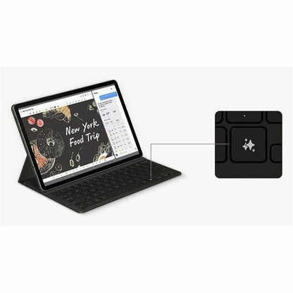 Alternate-Image10 Image for Samsung Book Cover Carrying Case (Book Fold) Samsung Galaxy Tab S10 FE+ Tablet - Black