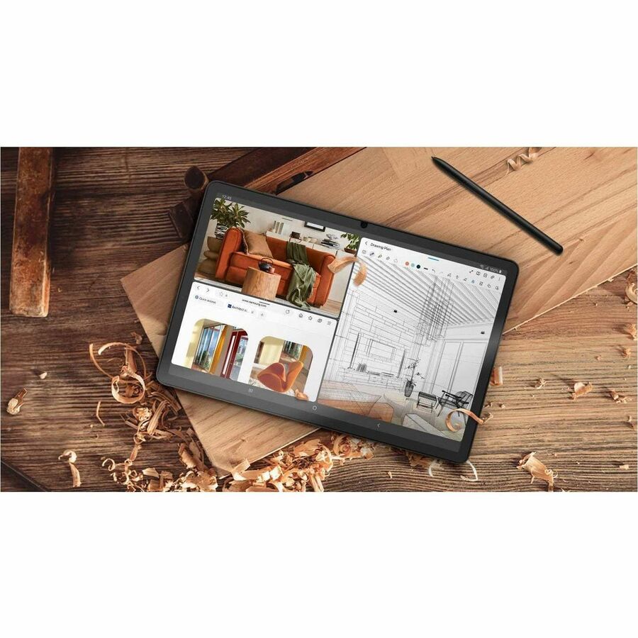 Life-Style Image for Samsung Anti-Reflecting Screen Protector Galaxy Tab S10 FE+ Transparent