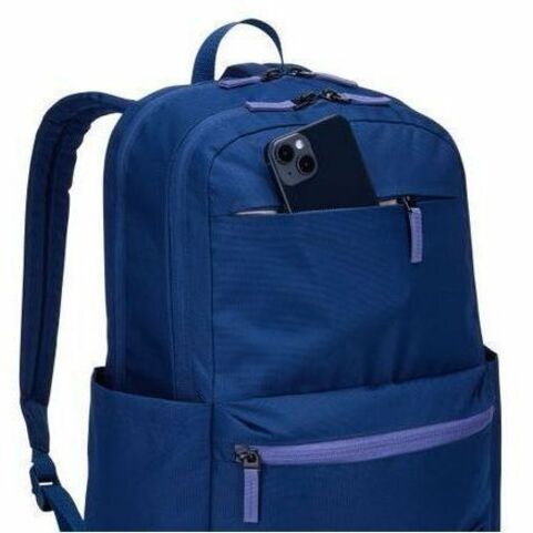 Alternate-Image3 Image for Case Logic Uplink CCAM-3216 Carrying Case (Backpack) for 10" to 15.6" Notebook - Navy Blue