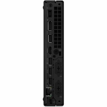 Rear Image for Lenovo ThinkCentre M90q Gen 6 13AC001TUS Desktop Computer - Intel Core Ultra 5 235 - 32 GB - 512 GB PCI Express NVMe 4.0 x4 SSD - Tiny - Black