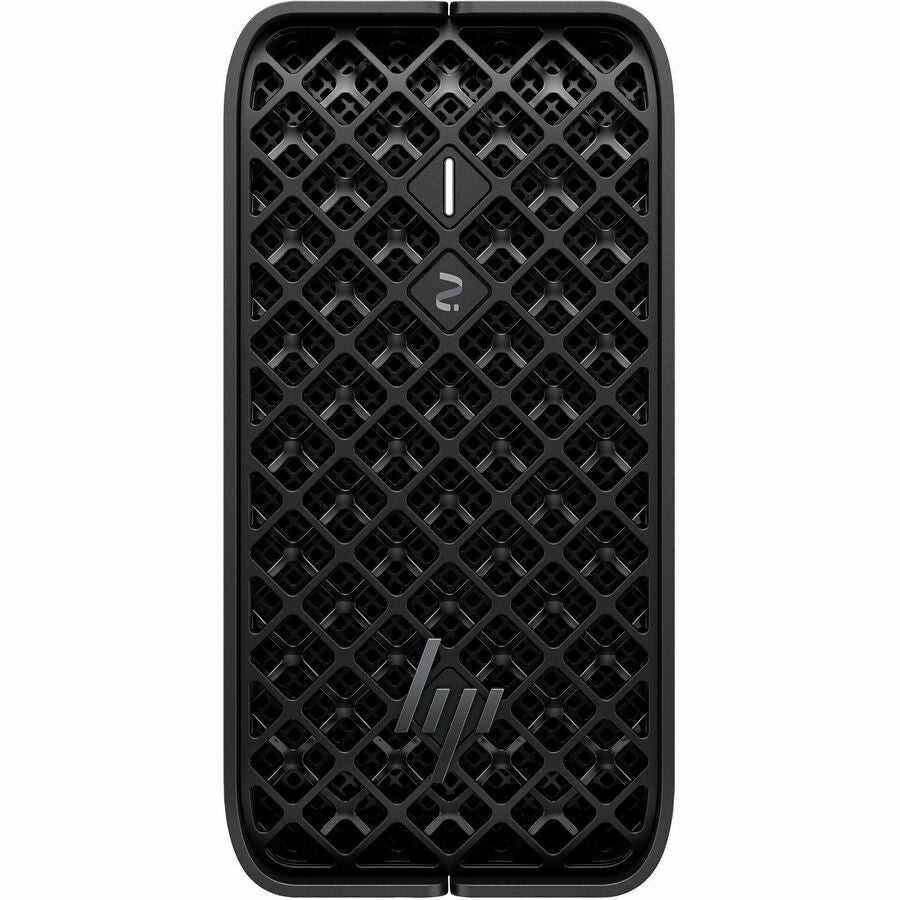 Front Image for HP Z2 Mini G1a Workstation - 1 x AMD Ryzen AI MAX PRO 395 - 128 GB - 1 TB SSD - Mini PC - Jet Black