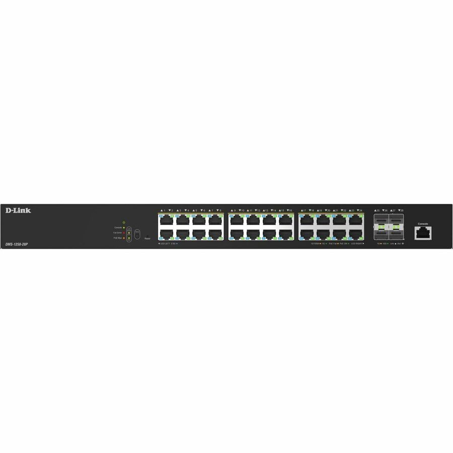 Front Image for D-Link DMS-1250-28P Ethernet Switch