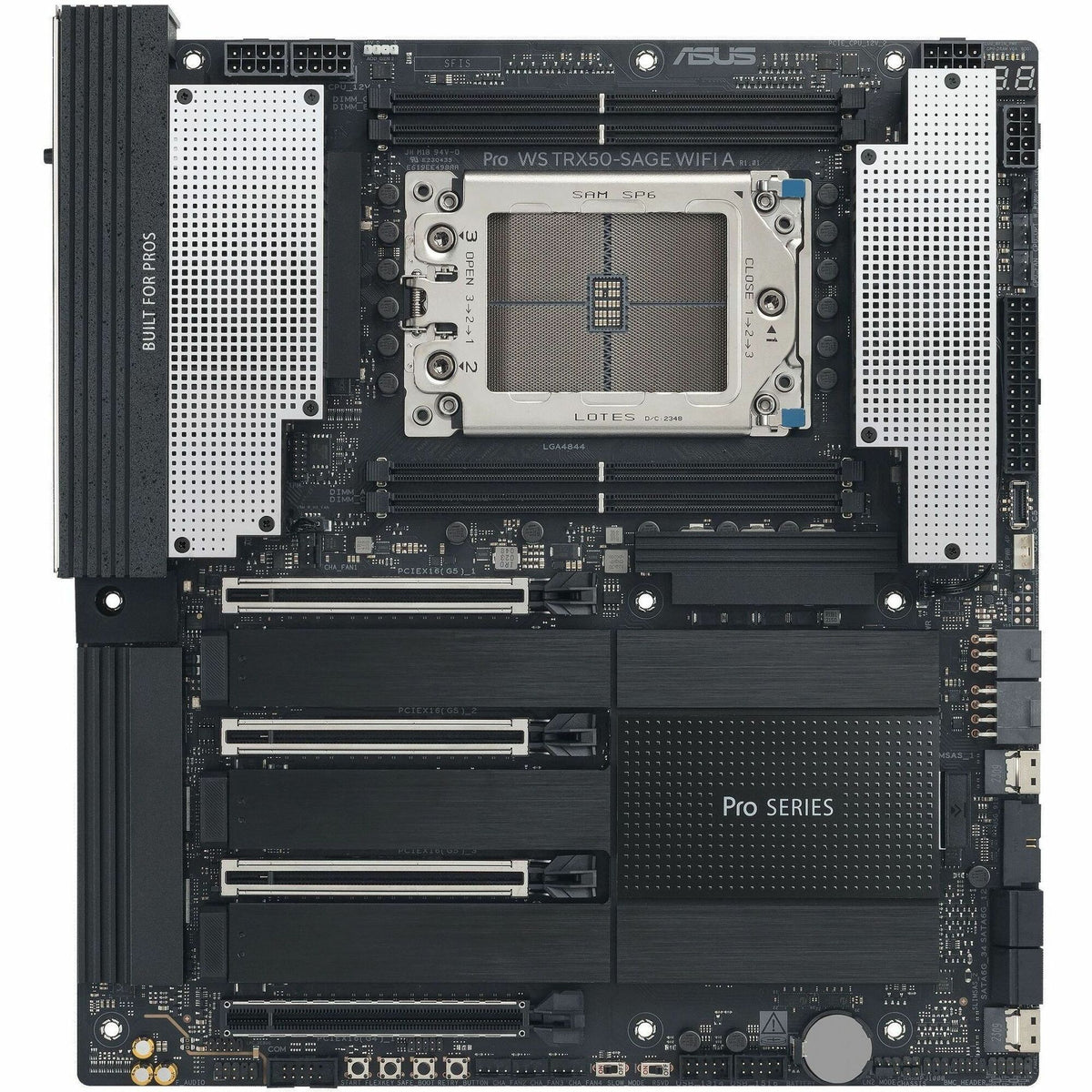 Main Image for Asus Pro WS TRX50-SAGE WIFI A Workstation Motherboard - AMD TRX50 Chipset - Socket sTR5 - SSI CEB