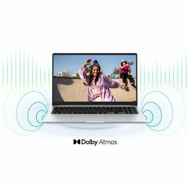 Alternate-Image1 Image for Samsung Galaxy Book5 NP754XHD-KB3US 15.6" Notebook - Full HD - Intel Core Ultra 7 255U - 16 GB - 512 GB SSD - Silver