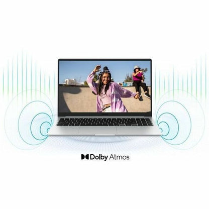 Alternate-Image1 Image for Samsung Galaxy Book5 NP754XHD-KB3US 15.6" Notebook - Full HD - Intel Core Ultra 7 255U - 16 GB - 512 GB SSD - Silver