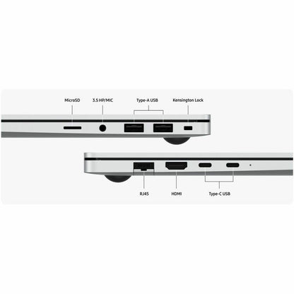 Alternate-Image2 Image for Samsung Galaxy Book5 NP754XHD-KB2US 15.6" Notebook - Full HD - Intel Core Ultra 5 225U - 16 GB - 256 GB SSD - Silver