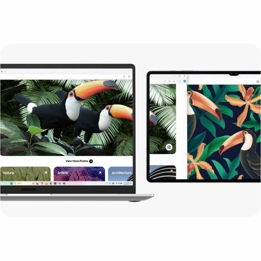 Alternate-Image3 Image for Samsung Galaxy Book5 NP754XHD-KB2US 15.6" Notebook - Full HD - Intel Core Ultra 5 225U - 16 GB - 256 GB SSD - Silver