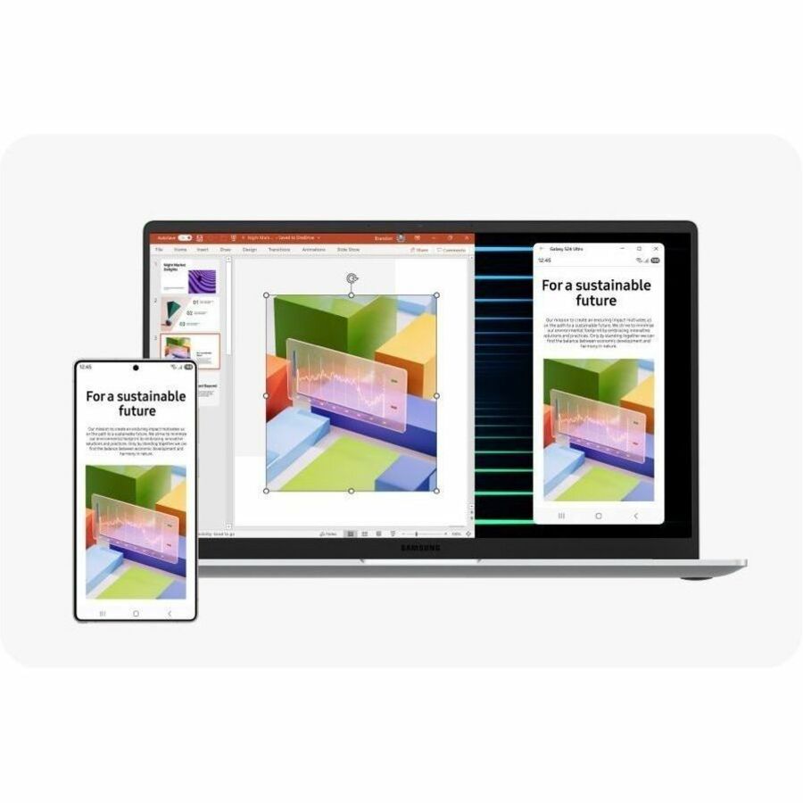 Alternate-Image7 Image for Samsung Galaxy Book5 NP754XHD-KB2US 15.6" Notebook - Full HD - Intel Core Ultra 5 225U - 16 GB - 256 GB SSD - Silver