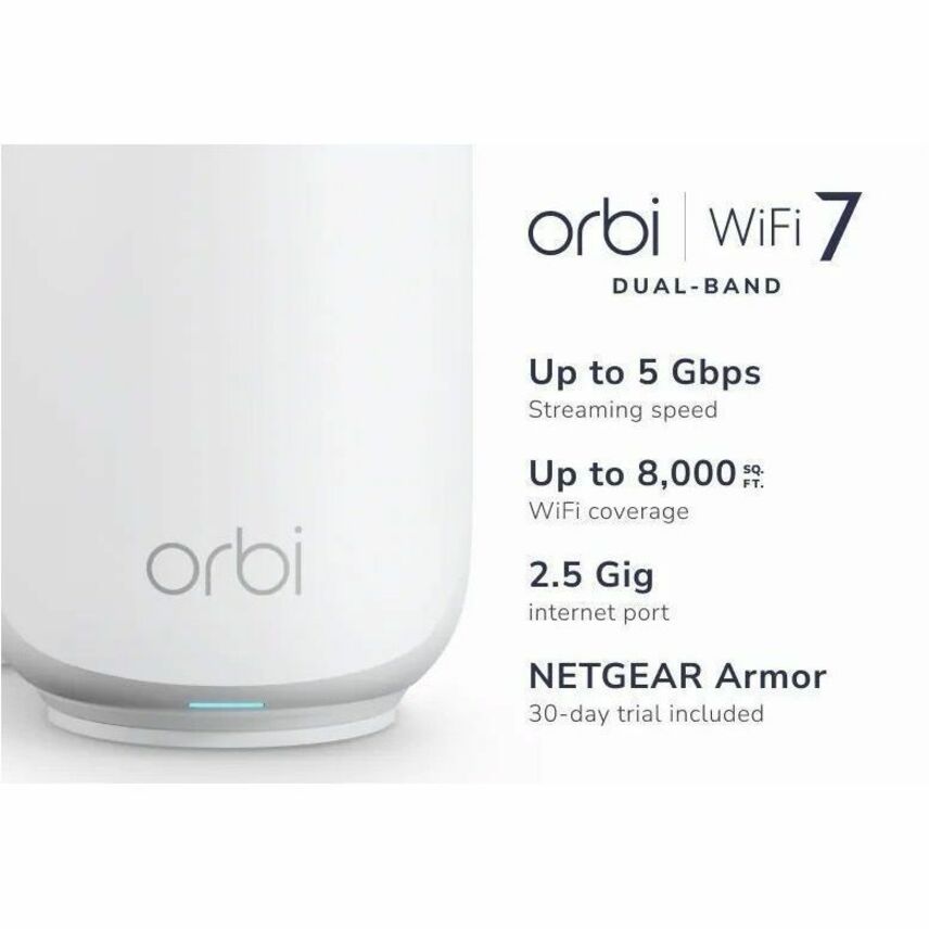 Alternate-Image1 Image for Netgear Orbi Wi-Fi 7 IEEE 802.11be Ethernet Wireless Router
