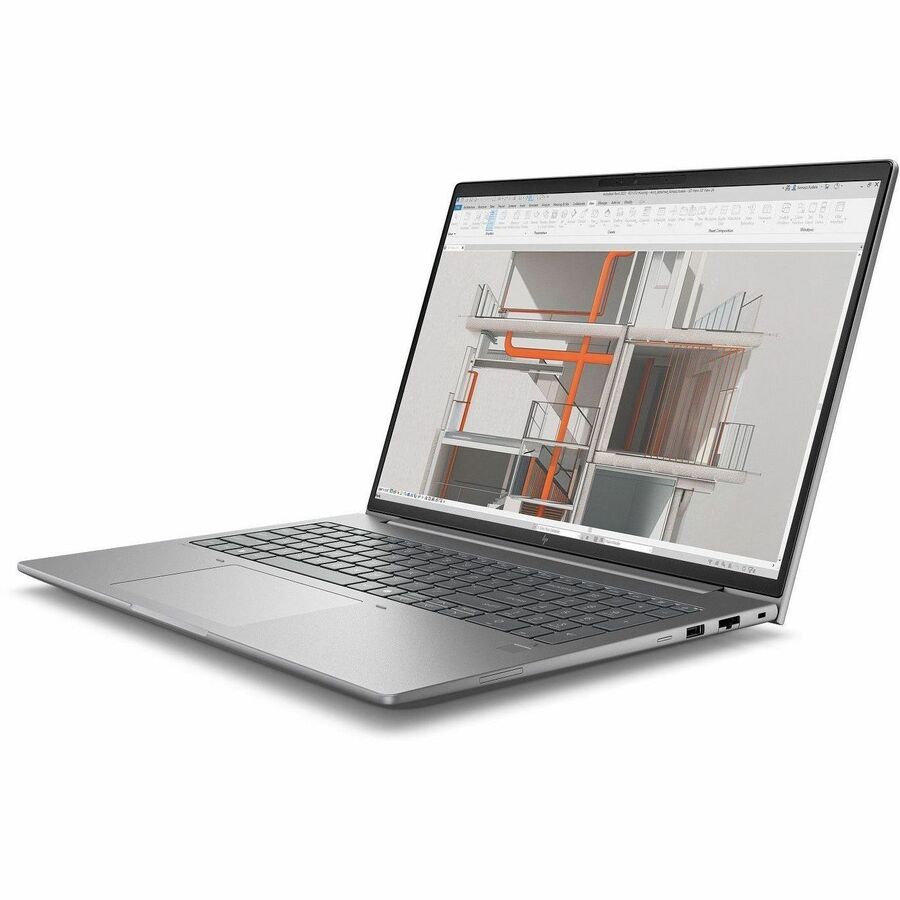 Alternate-Image5 Image for HP ZBook X G1i 16" Mobile Workstation - WUXGA - Intel Core Ultra 7 265H - vPro Technology - 32 GB - 1 TB SSD - English Keyboard - Meteor Silver