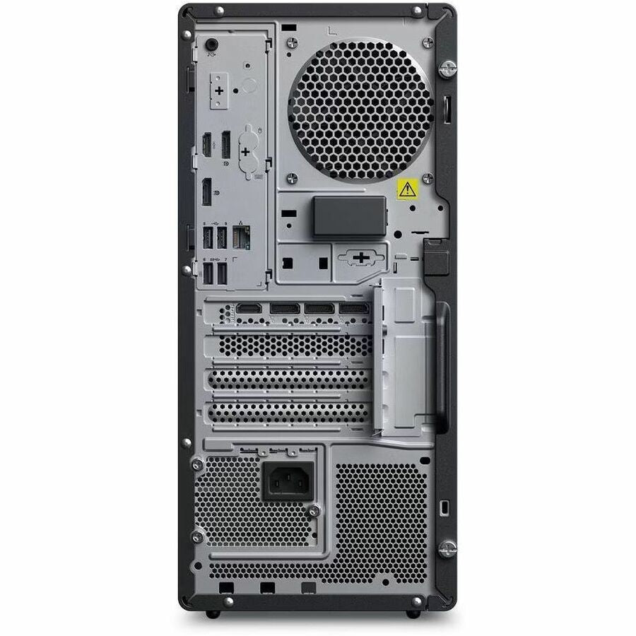 Rear Image for Lenovo ThinkStation P2 Gen 2 30JQ005FUS Workstation - 1 x Intel Core Ultra 7 265 - 32 GB - 1 TB SSD - Tower