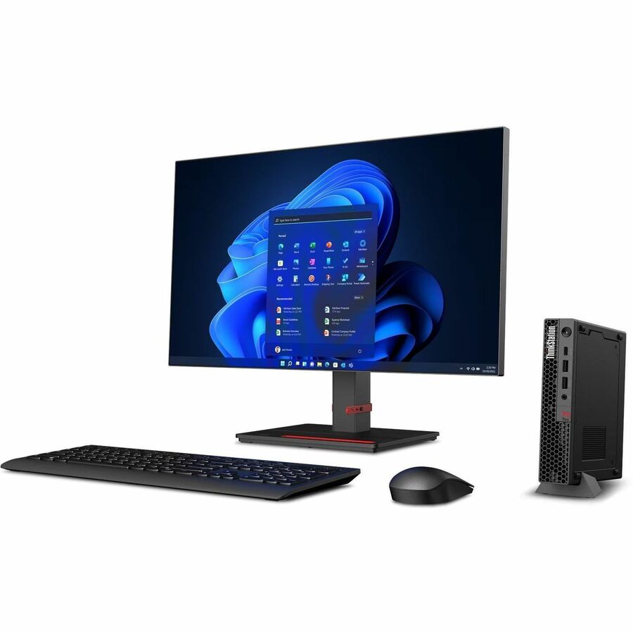 Alternate-Image4 Image for Lenovo ThinkStation P3 Gen 2 30K5004MUS Workstation - 1 x Intel Core Ultra 7 265 - 16 GB - 512 GB SSD - Tiny - Black