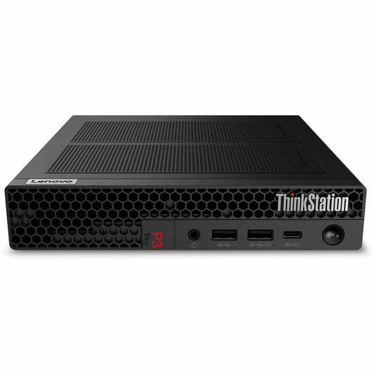 Main Image for Lenovo ThinkStation P3 Gen 2 30K5004MUS Workstation - 1 x Intel Core Ultra 7 265 - 16 GB - 512 GB SSD - Tiny - Black