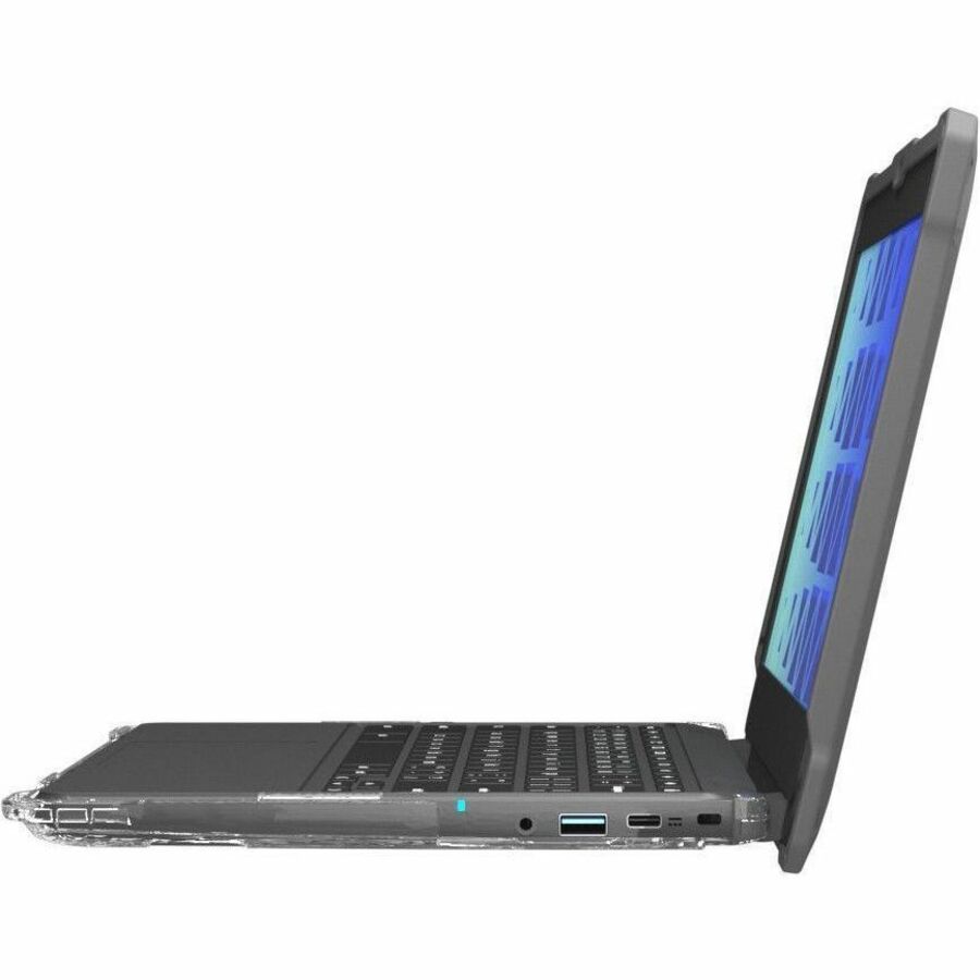 Left Image for MAXCases Extreme Shell-FL Chromebook Case for Acer C737/C737T Chromebook 11.6" (Grey)