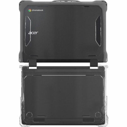 Alternate-Image3 Image for MAXCases Extreme Shell-FL Chromebook Case for Acer R857T/R857TN Chromebook 12" (Grey)
