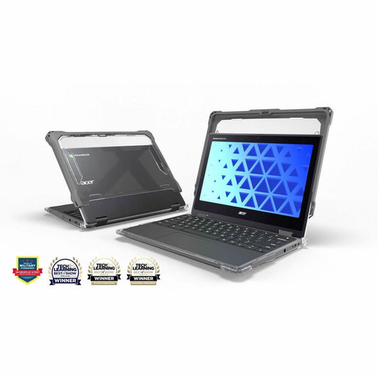Main Image for MAXCases Extreme Shell-FL Chromebook Case for Acer R857T/R857TN Chromebook 12" (Grey)