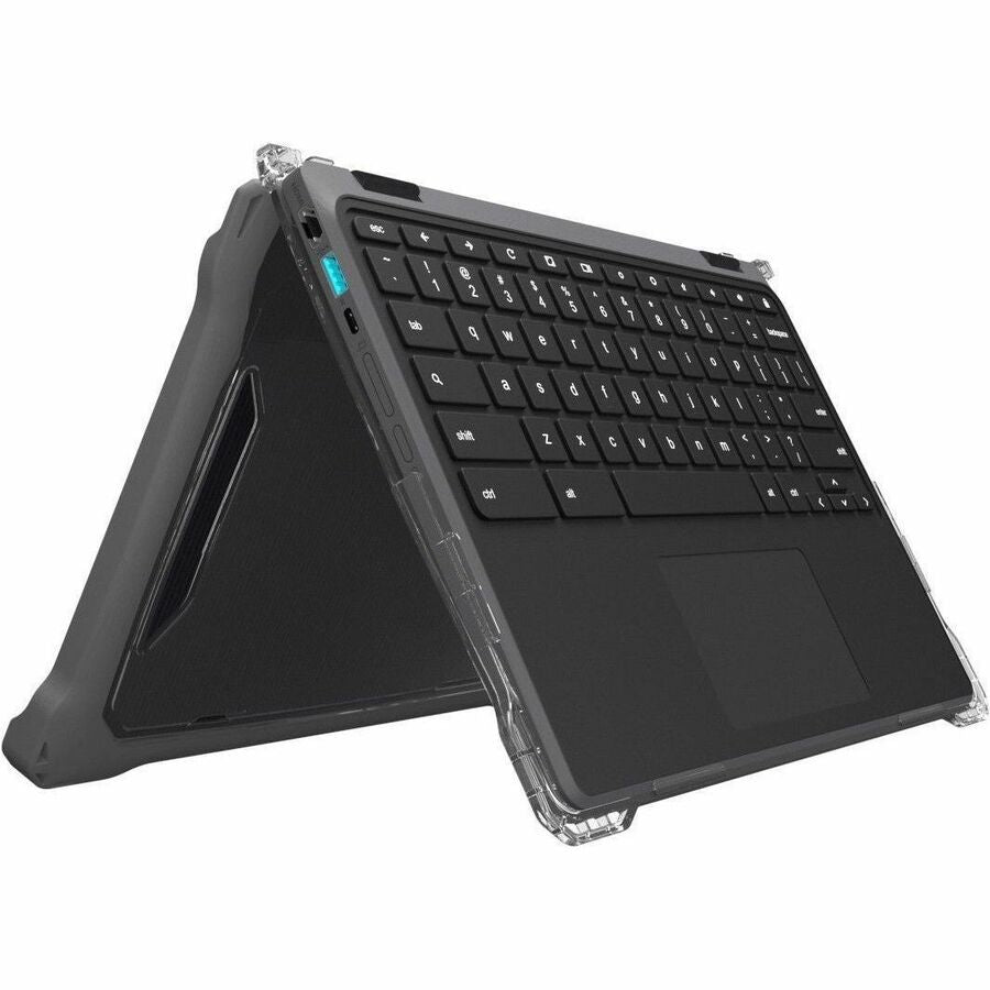 Alternate-Image5 Image for MAXCases Extreme Shell-FL Chromebook Case for Acer R857T/R857TN Chromebook 12" (Grey)
