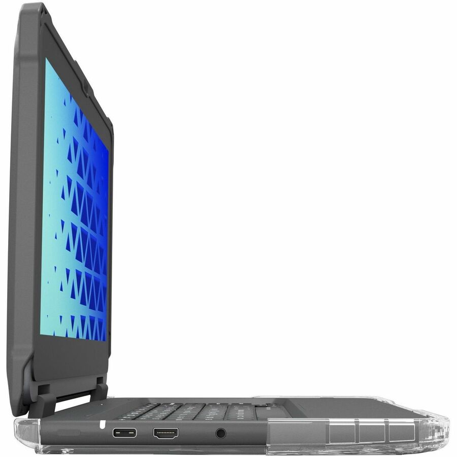 Right Image for MAXCases Extreme Shell-FL for Dell 3100/3110/3120 Chromebook 2:1 Convertible 11.6" (Grey)