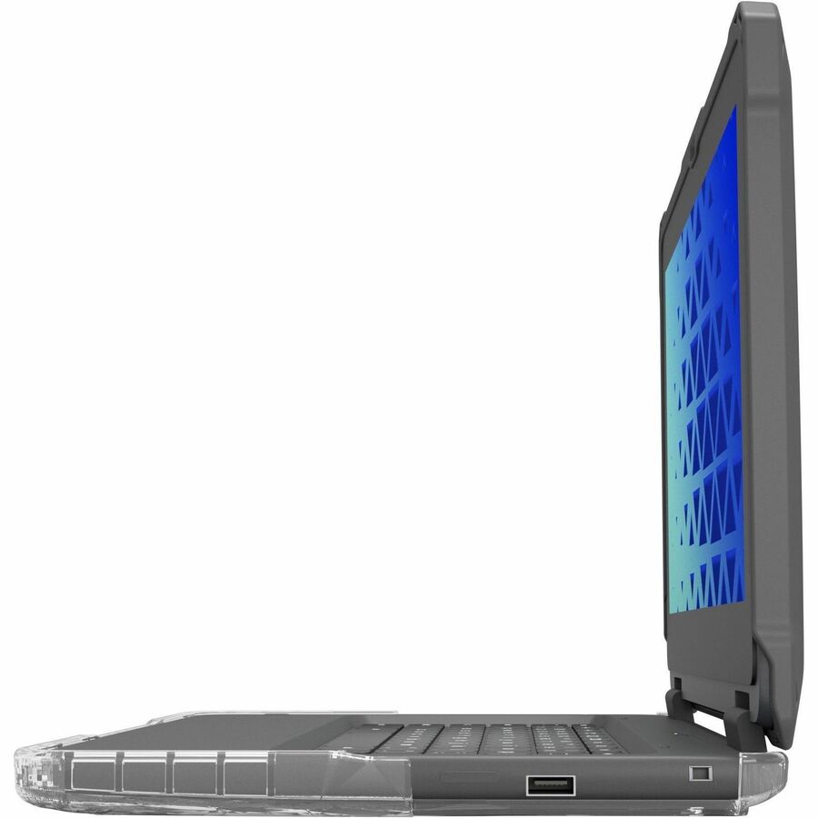 Left Image for MAXCases Extreme Shell-FL for Dell 3100/3110/3120 Chromebook 2:1 Convertible 11.6" (Grey)