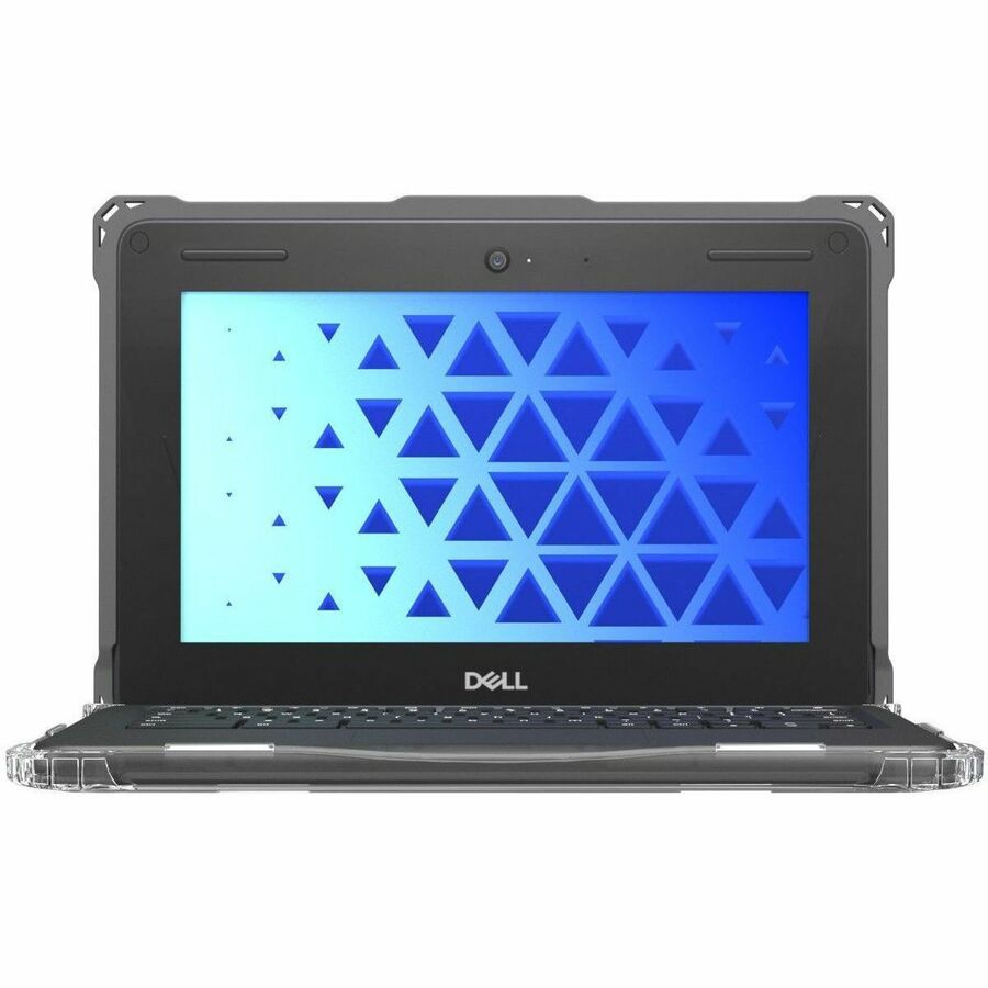 Front Image for MAXCases Extreme Shell-FL for Dell 3100/3110/3120 Chromebook Clamshell 11.6" (Grey)