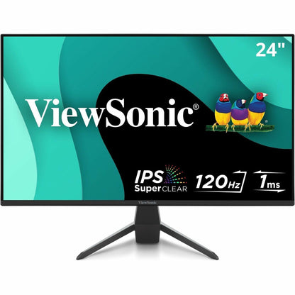 Main Image for ViewSonic VX2470-MHD 24 Inch 1080p IPS Monitor with 120Hz, 1ms, Variable Refresh Rate, Eye Care, HDMI, VGA and DisplayPort Inputs