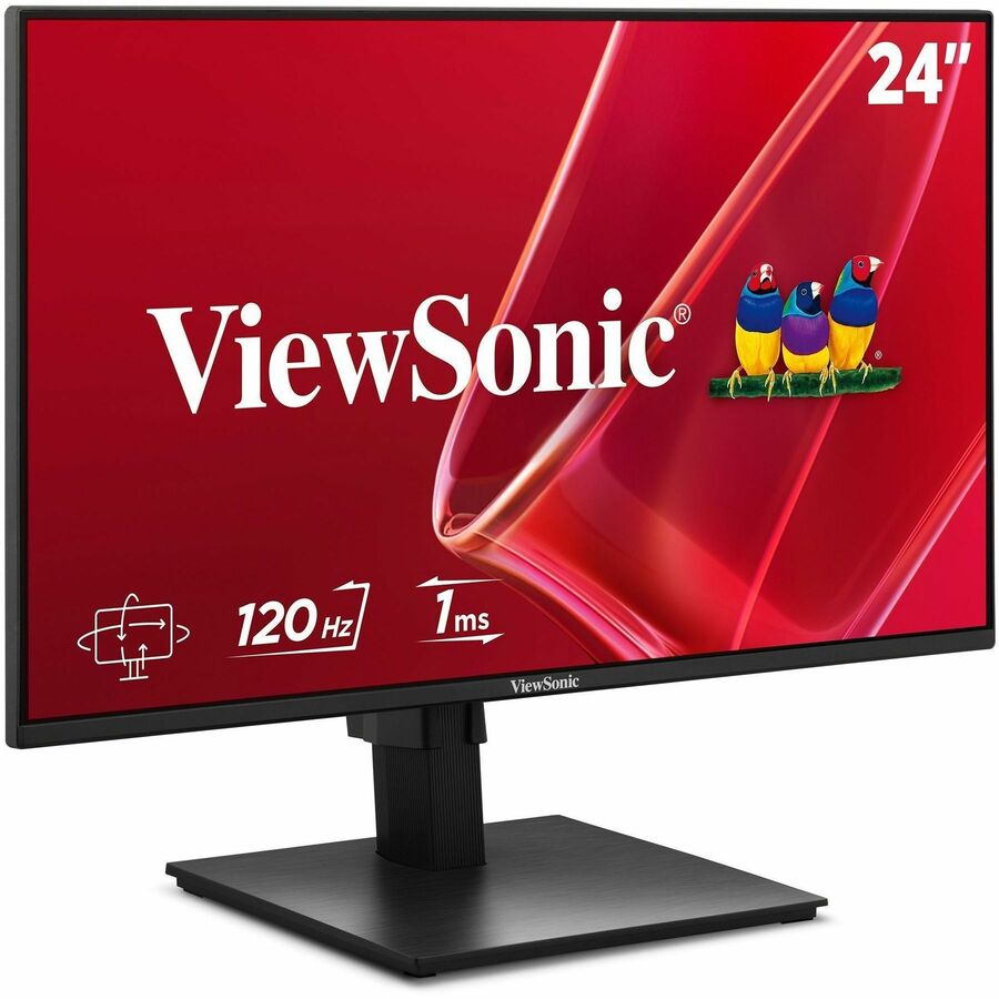 Right Image for ViewSonic VA2448-MHJ 24 Inch 1080p Monitor, IPS Display with 120Hz for Smooth Home and Office Viewing, Eye Care Technology, Advanced Ergonomics, HDMI, and VGA Inputs