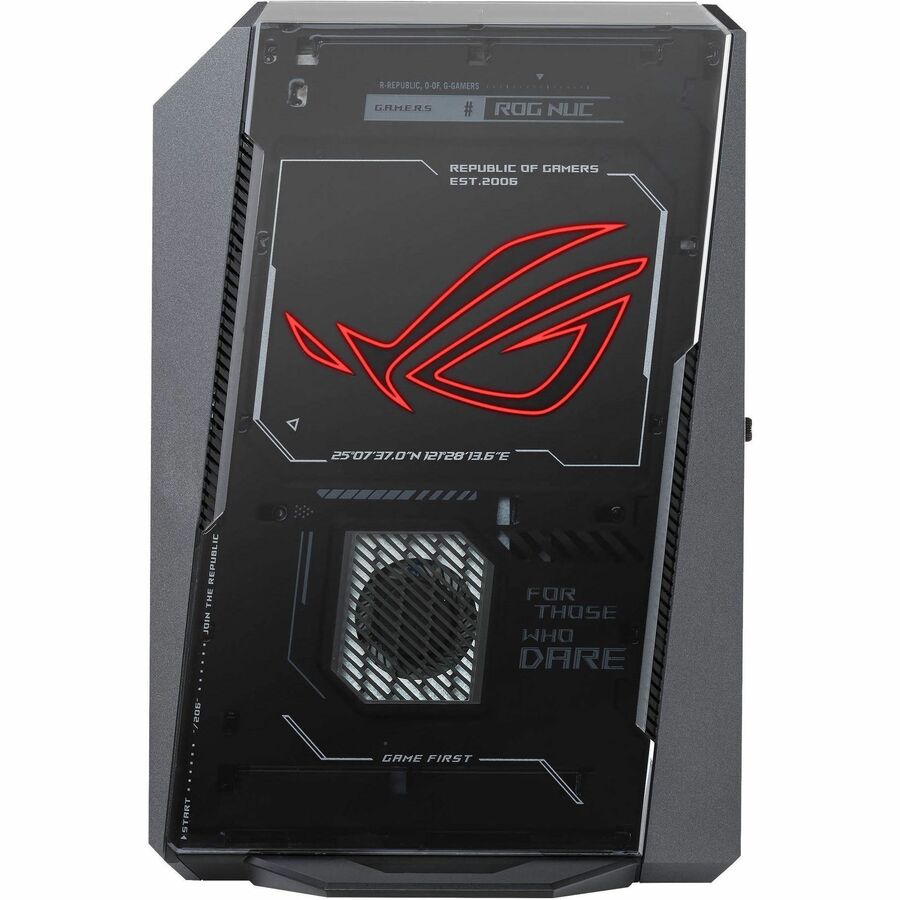 Left Image for Asus ROG NUC 2025 RNUC15JNK9X48AAU Gaming Desktop Computer - Intel Core Ultra 9 275HX - 32 GB - 2 TB PCI Express NVMe 4.0 SSD - Mini PC - Black