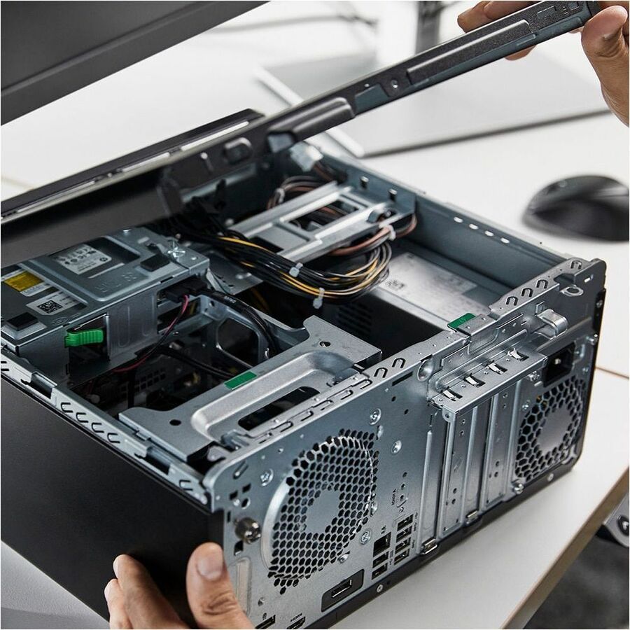 Alternate-Image2 Image for HP EliteDesk 8 G1i Desktop Computer - Intel Core Ultra 5 235 - vPro Technology - 16 GB - 512 GB SSD - Tower - Jack Black