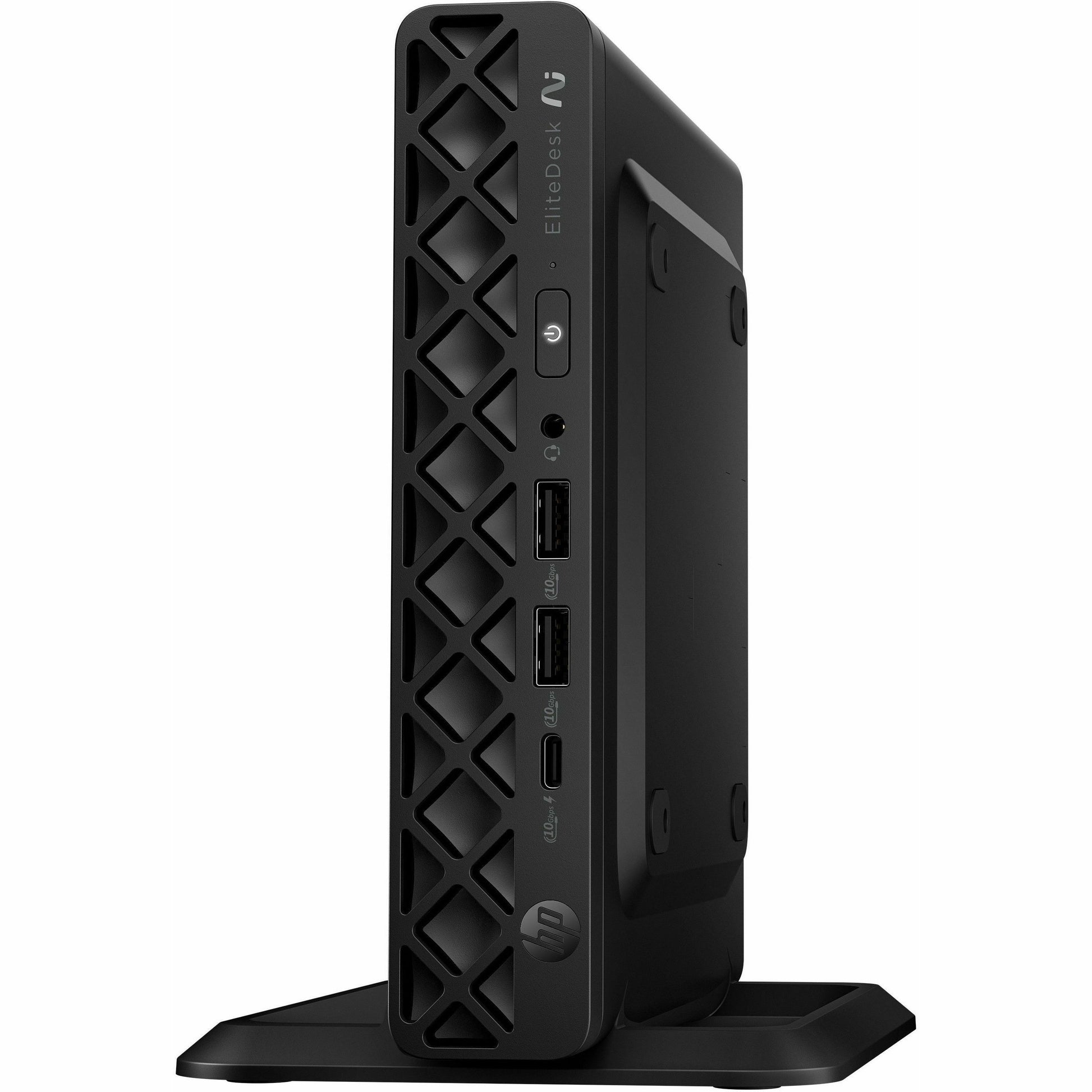 Main Image for HP EliteDesk 8 G1a Desktop Computer - AMD Ryzen AI 5 PRO 340 - 16 GB - 512 GB SSD - Mini PC - Jack Black