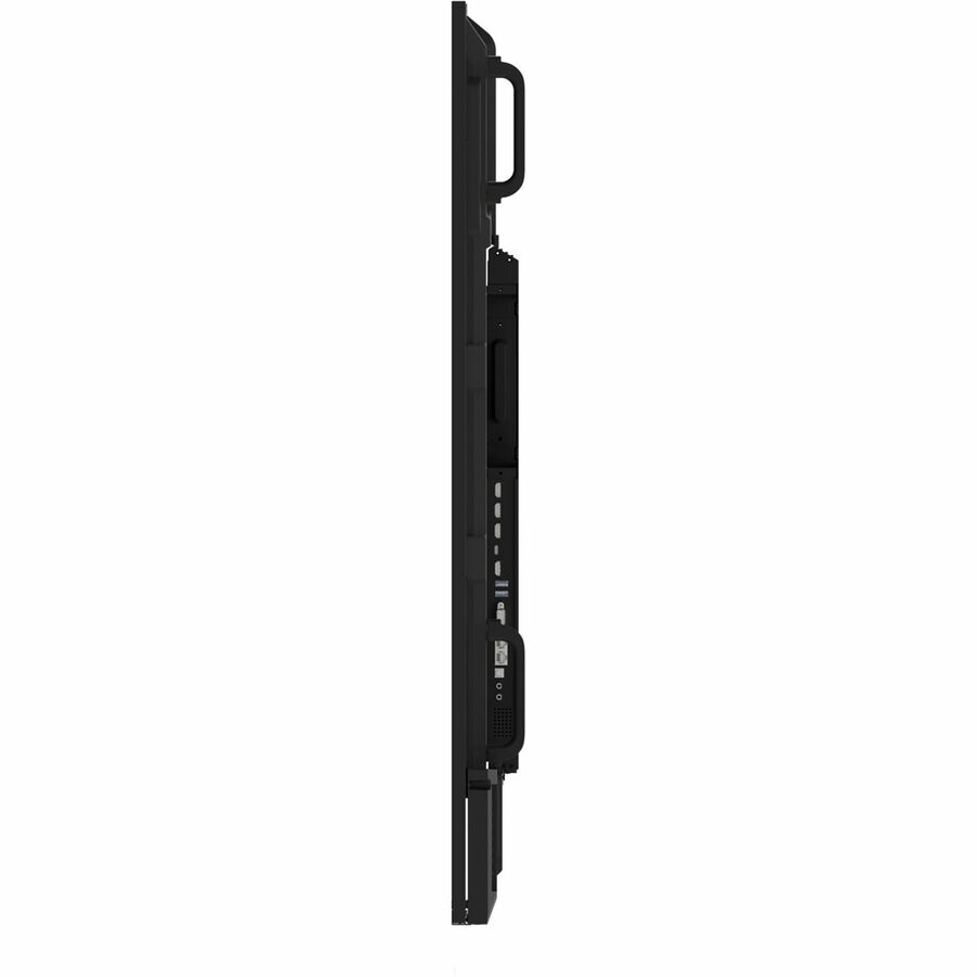Left Image for ViewSonic CDE7531 75 Inch 4K UHD Commercial Display with 500-nit Brightness, 5000:1 Contrast Ratio, OPS Slot, 8GB RAM, 32GB Storage, 16W Dual Speakers, Wifi Slot, HDMI, USB A, and USB C Inputs