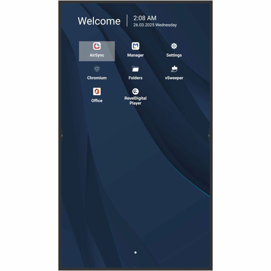 Alternate-Image4 Image for ViewSonic CDE7531 75 Inch 4K UHD Commercial Display with 500-nit Brightness, 5000:1 Contrast Ratio, OPS Slot, 8GB RAM, 32GB Storage, 16W Dual Speakers, Wifi Slot, HDMI, USB A, and USB C Inputs