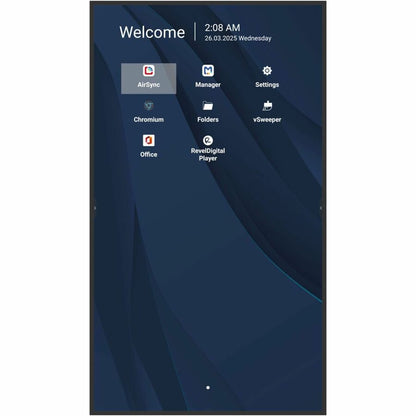 Alternate-Image4 Image for ViewSonic CDE7531 75 Inch 4K UHD Commercial Display with 500-nit Brightness, 5000:1 Contrast Ratio, OPS Slot, 8GB RAM, 32GB Storage, 16W Dual Speakers, Wifi Slot, HDMI, USB A, and USB C Inputs
