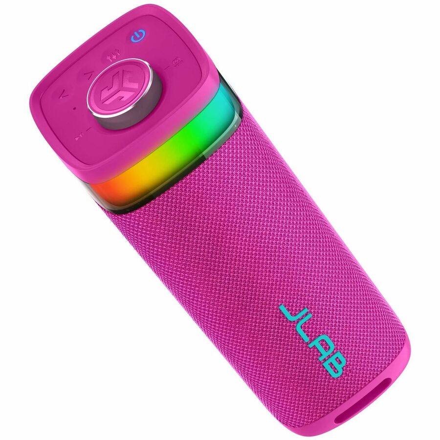 Top Image for JLab JBuds Party Portable Bluetooth Speaker System - 30 W RMS - Pink