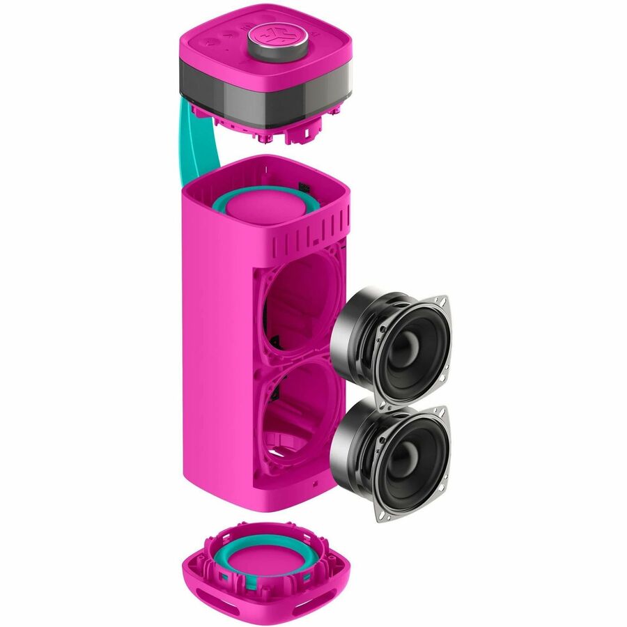 Alternate-Image1 Image for JLab JBuds Party Portable Bluetooth Speaker System - 30 W RMS - Pink