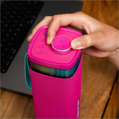 Alternate-Image5 Image for JLab JBuds Party Portable Bluetooth Speaker System - 30 W RMS - Pink