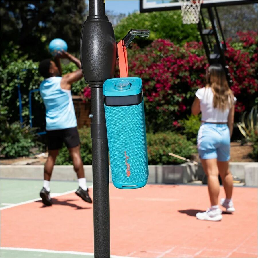 Alternate-Image6 Image for JLab JBuds Party Portable Bluetooth Speaker System - 30 W RMS - Cyan