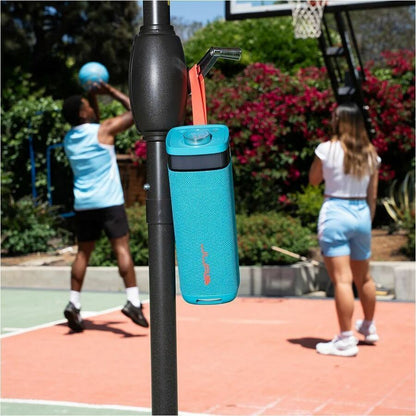Alternate-Image6 Image for JLab JBuds Party Portable Bluetooth Speaker System - 30 W RMS - Cyan