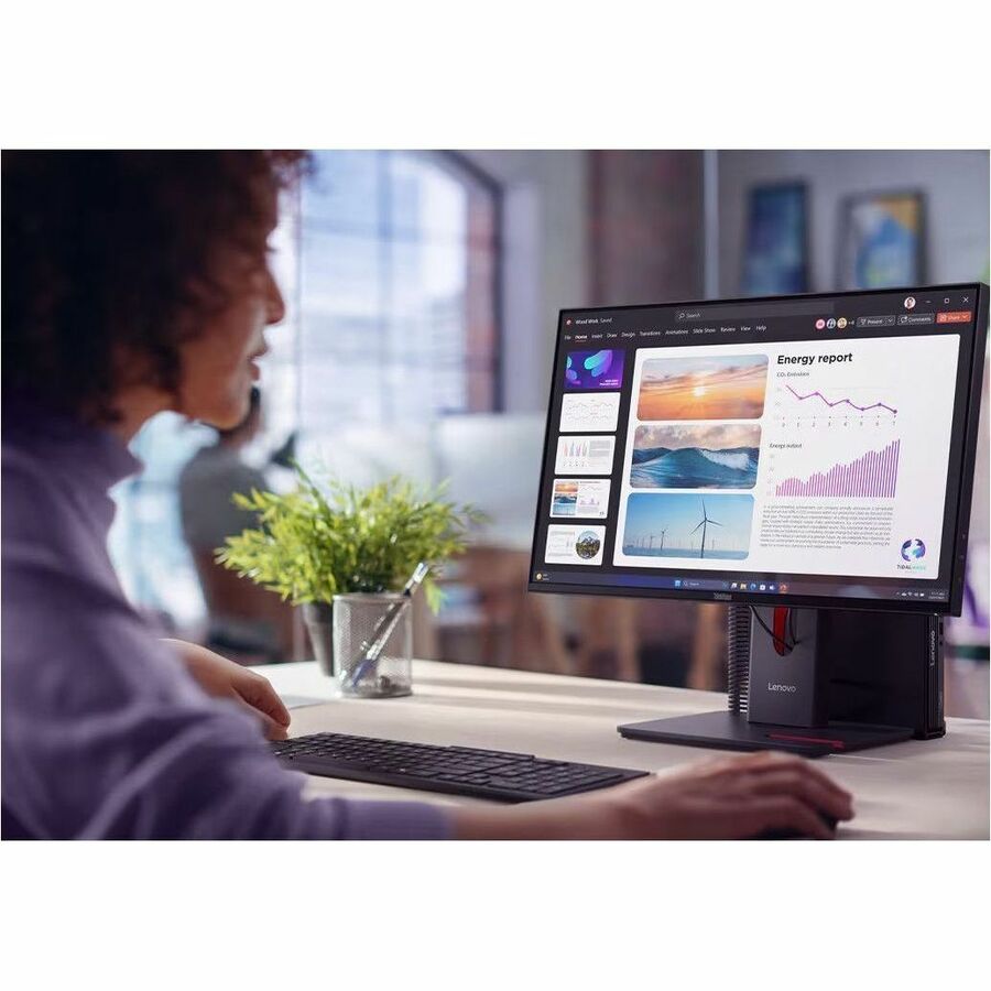 Life-Style Image for ThinkVision T24-40 23.8 inch Monitor