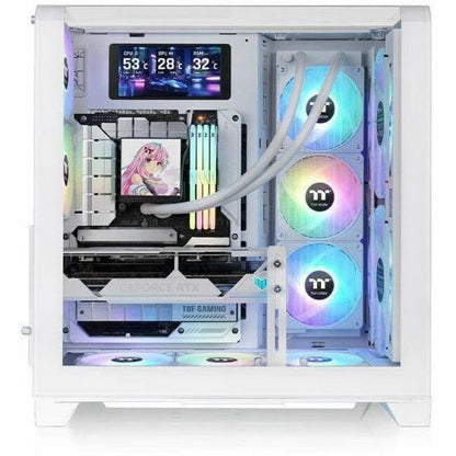 Alternate-Image2 Image for Thermaltake View 390 Air Snow Mid Tower Chassis