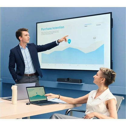 Life-Style Image for ViewSonic CDE6531 65 Inch 4K UHD Commercial Display with 500-nit Brightness, 5000:1 Contrast Ratio, OPS Slot, 8GB RAM, 32GB Storage, 16W Dual Speakers, Wifi Slot, HDMI, USB A, and USB C Inputs
