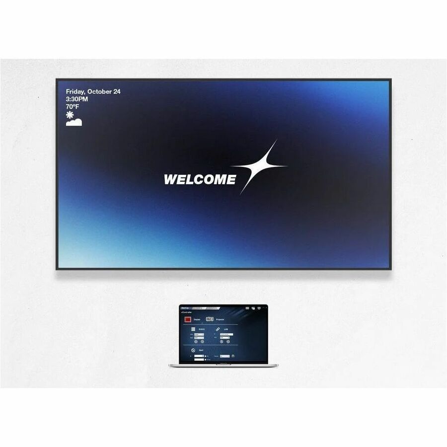 Alternate-Image5 Image for ViewSonic CDE8631 86 Inch 4K UHD Commercial Display with 500-nit Brightness, 5000:1 Contrast Ratio, OPS Slot, 8GB RAM, 32GB Storage, 16W Dual Speakers, Wifi Slot, HDMI, USB A, and USB C Inputs