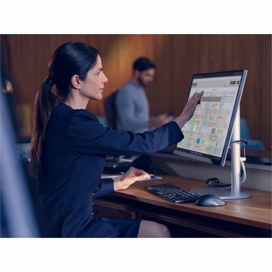 Life-Style Image for HP EliteStudio 8 AiO G1i All-in-One Computer - Intel Core Ultra 7 265 - vPro Technology - 32 GB - 1 TB SSD - 23.8" Full HD - Desktop - Pike Silver