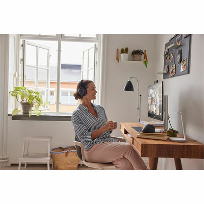 Life-Style Image for HP EliteStudio 8 AiO G1i All-in-One Computer - Intel Core Ultra 7 265 - vPro Technology - 16 GB - 512 GB SSD - 23.8" Full HD Touchscreen - Desktop - Pike Silver