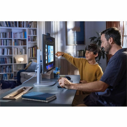 Alternate-Image6 Image for HP EliteStudio 8 AiO G1i All-in-One Computer - Intel Core Ultra 7 265 - vPro Technology - 16 GB - 512 GB SSD - 23.8" Full HD Touchscreen - Desktop - Pike Silver