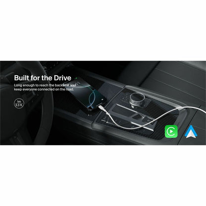 Alternate-Image2 Image for Belkin USB-A to USB-C Cable 15W, 3.3ft/1m, White