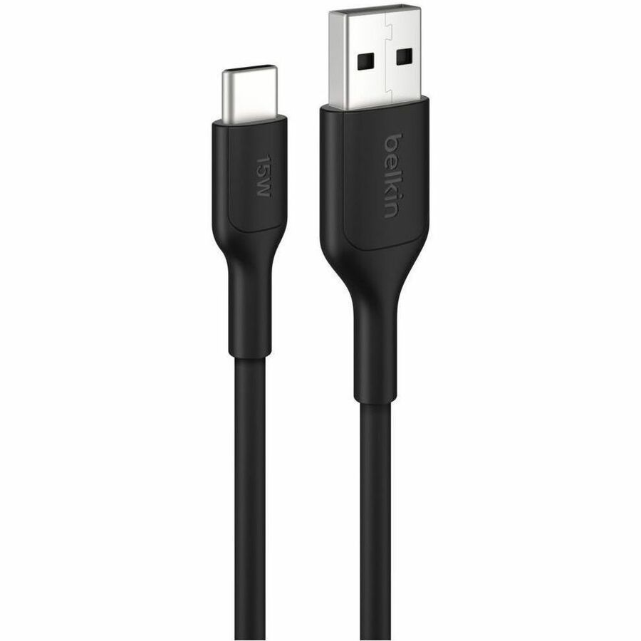 Main Image for Belkin BoostCharge USB-A to USB-C Cable 15W, 6.6ft/2m, Black